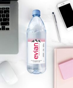 evian Natural Spring Water 500 mL/16.9 Fl Oz (Pack of 6), Bottled Naturally Filtered Spring Water in Individual-Sized Bottles 16.9 Fl Oz (Pack of 6) 25 71jGbB4OIBL