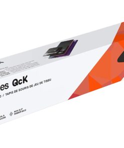 SteelSeries QcK Gaming Mouse Pad - Large Cloth - Optimized For Gaming Sensors Classic Black 24 71jGzzaFUaL