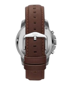 Fossil Grant Men's Watch with Chronograph Display and Genuine Leather or Stainless Steel Band Brown 28 71jH9HgbL