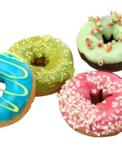 Ozera Silicone Mini Donut Pan, 18 Cavity Doughnut Baking Mold Tray - Muffin Cups, Cake Mold, Biscuit Mold 27 71jHMdkzsvL