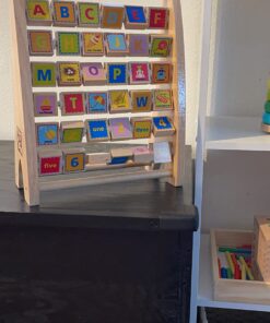 Hape Alphabet Abacus, L: 10, W: 4.7, H: 12.6 inch 45 71jIKO4xVrL