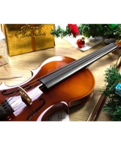 ARTALL 4/4 Handmade Student Acoustic Violin Beginner Pack with Bow, Hard Case, Chin Rest, Spare Strings, Rosin and Bridge, Glossy Antique 4/4 Glossy Antique 10 71jIcT4XsUL