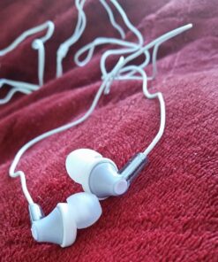 Panasonic ErgoFit Wired Earbuds, In-Ear Headphones with Dynamic Crystal-Clear Sound and Ergonomic Custom-Fit Earpieces (S/M/L), 3.5mm Jack for Phones and Laptops, No Mic - RP-HJE120-S (Silver) Silver 39 71jLFoGlw6L
