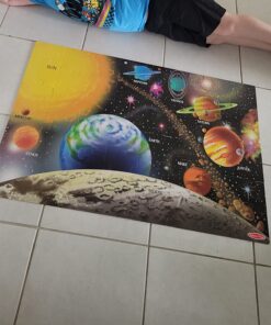 Melissa & Doug Solar System Floor Puzzle (48 pcs, 2 x 3 feet) 37 71jLMZheG0L