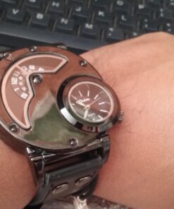 New Russian Aviator Pilot Army Military Sports Quartz Mens Wrist Watch Dual Time 54 71jM4nXikL