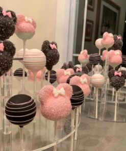 YestBuy Cake Pop Display Stand, 30 Hole Cake Pop Holder , 3 Tiered Lollipop Holder for Weddings, Birthday Parties, Anniversaries Gift, Halloween, Christmas Candy Decorative (Clear) 30 holes 33 71jMKClU21L