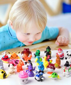 Wind Up Toys, 25pcs Wind-up Animals Flipping Walking Jumping Clockwork Bulk Toys for Kids Chritmas Gift Birthday Party Games Favors Prizes Christmas Goodie Bags Animal wind up toys 22 71jMYhATJnL