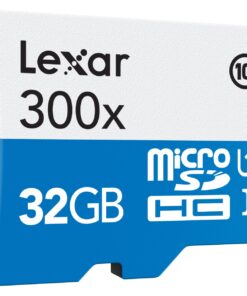 Alternative view of Lexar High-Performance MicroSDHC 300x 32GB UHS-I/U1 w/Adapter Flash Memory Card - LSDMI32GBB1NL300A w/ Adapter