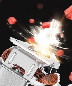 Alternative view of Sunmile SM-G33 Electric Meat Grinder - 1HP 800W Max Power - ETL Stainless Steel Meat Grinder Mincer Sausage Stuffer, Stainless Steel Blade and Plates and 1 Sausage Maker