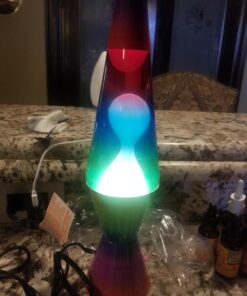 Lava the Original Colormax Lamp with Rainbow Decal Base, 14.5" 32 71jNuqnkUL