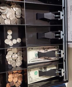 Sparco Locking Cover Money Tray,Black.,Pack of 1 23 71jNwZhO8L