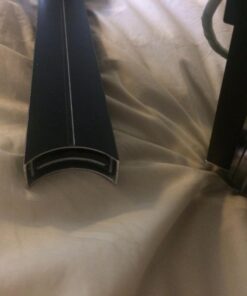 BackPainHelp Posture Laptop Stand Desk Table Tray for Bed, Aluminium, Adjustable Portable Folding Standing Desk Computer Riser (Black) 39 71jOzJUqXvL