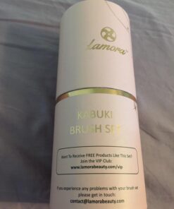 Kabuki Makeup Brush Set - Foundation Powder Blush Concealer Contour Brushes - Perfect For Liquid, Cream or Mineral Products - 10 Pc Collection With Premium Synthetic Bristles For Eye and Face Cosmetic Rose 46 71jPzGiTkjL