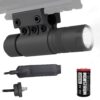 Monstrum 90 Lumens LED Flashlight with Rail Mount and Detachable Remote Pressure Switch Black 21 71jQTy2KwxL