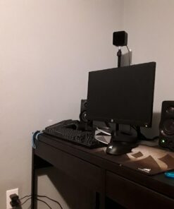 Skywin VR Tripod Stand - 2 Pack, HTC Vive Compatible Sensor Stand and Base Station for Vive Sensors or Oculus Rift Constellation (Black) Black 30 71jQeWrXEPL