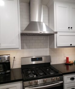 CAVALIERE 30" Wall Mounted Stainless Steel Kitchen Range Hood SV218B2-30- LED 462 CFM 28 71jRxFzOZoL