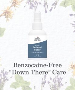 Earth Mama Herbal Perineal Spray | Safe for Pregnancy and Postpartum Recovery, Witch Hazel Natural Cooling Spray for After Birth Feminine Care Essentials, Benzocaine & Butane Free, 4-Fluid Ounce Unscented 4 Fl Oz (Pack of 1) 27 71jSx3yNEoL
