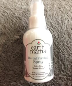 Earth Mama Herbal Perineal Spray | Safe for Pregnancy and Postpartum Recovery, Witch Hazel Natural Cooling Spray for After Birth Feminine Care Essentials, Benzocaine & Butane Free, 4-Fluid Ounce Unscented 4 Fl Oz (Pack of 1) 39 71jUe1XjXoL