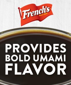 French's Worcestershire Sauce, 1 gal - One Gallon Container of Gluten-Free Worcestershire Sauce, Perfect as Meat Tenderizer, Marinades, Sauces and More 14 71jV3QhWS9S