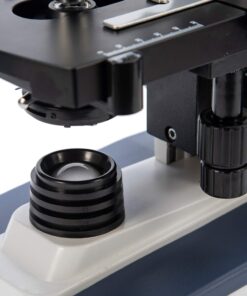 SWIFT SW350T 40X-2500X Magnification, Siedentopf Head, Research-Grade Trinocular Compound Lab Microscope with Wide-Field 10X and 25X Eyepieces, Mechanical Stage, Abbe Condenser, Camera-Compatible 30 71jV3YImDL