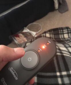 Sunbeam Royal Ultra Rodeen Blue Plaid Heated Personal Throw / Blanket, Cozy-Warm, Adjustable Heat Settings 39 71jV8rQsvvL