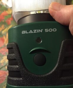 Blazin Ultra Bright Camping Lantern - Waterproof, Portable & Lightweight, 500 Lumens Battery Operated Camping Light - Ideal for Camping, Hurricane, Power Outages & Emergencies 500 Lumen Green 47 71jVsx6xdL