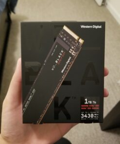 Western Digital 1TB SN750 NVMe Internal Gaming SSD Solid State Drive - Gen3 PCIe, M.2 2280, 3D NAND, Up to 3,470 MB/s - WDS100T3X0C 46 71jWPQsDVNL