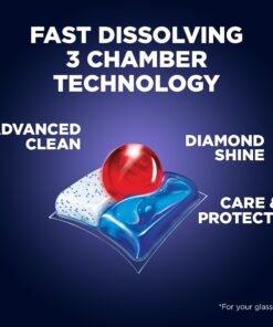 Finish Quantum Infinity Shine - 70 Count - Dishwasher Detergent - Powerball - Our Best Ever Clean and Shine - Dishwashing Tablets - Dish Tabs (Packaging May Vary) 17 71jWoqrNX5L