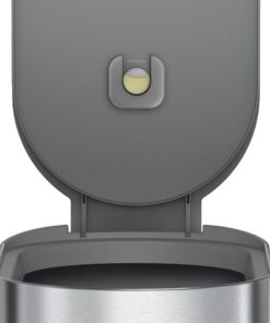 simplehuman 45 Liter / 12 Gallon Slim Hands-Free Kitchen Step Trash Can, Brushed Stainless Steel 33 71jX0FTuPyL