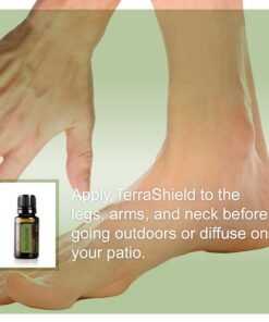 doTERRA - TerraShield Essential Oil Outdoor Blend - 15 mL Citronella 0.51 Fl Oz (Pack of 1) 14 71jXYkdmKkL