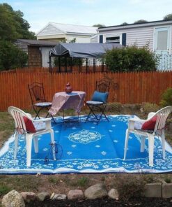 Camco 42851 Oriental Awning Leisure Mat-Blue 9' X 12' 22 71jXhdaG43L