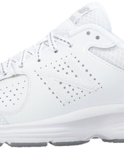 New Balance Women's 411 V2 Walking Shoe, Black, 5 6.5 White 17 71jYVoTcFkL