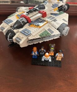 LEGO Star Wars: Ahsoka Ghost & Phantom II 75357 Playset Inspired by The Ahsoka Series, Featuring 2 Buildable Starships and 5 Star Wars Figures Including Jacen Syndulla and Chopper 52 71jZnRGYoFL