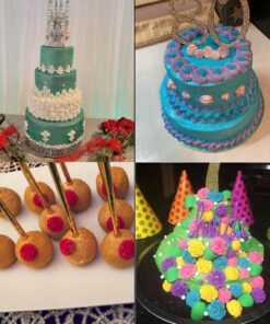 SUNKOOL Roses Mold Flower Silicone Cake Molds Chocolate Sugarcraft Decorating Fondant Fimo Tools 4 Size Pink 1 Piece 1 Rose 33 71jaVEeisYL