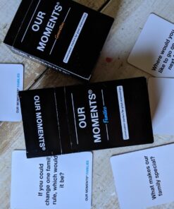 OUR MOMENTS Families: 100 Conversation Starter Cards for Families and Kids - Relationship Building - Car Travel, Road Trip & Card Game for Healthy Loving Family - Questions for Family Activities 35 71jahjnW1ML 3