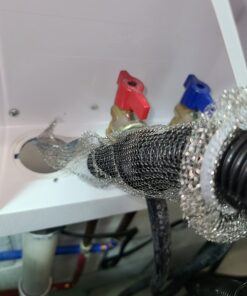 SUNHE 40 Pieces Lint Traps For Washing Machine, Snare Laundry Mesh Washer Hose Filter with 40 Pieces Cable Ties (40) 30 71jai7tZSeL