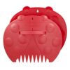 Garden and Yard Leaf Scoops Hand Rakes, Large Leaf Grabber with Leaf Claws for Easy Pick Up, Ladybug-Shaped (Red) red