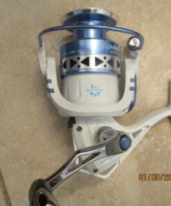 KastKing Centron & Centron Lite Spinning Reels, Size 500 is Perfect for Ice Fishing, Up to 17.5Lbs Max Drag, 5.2:1 Gear Ratio, Ultra Smooth Powerful, CNC Aluminum Spool, 9+1 BB Light Weight Centron Lite - Collapsible Handle Size 5000 54 71jbu3 3L6L 1