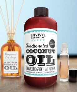 Fractionated Coconut Oil Premium Therapeutic Grade 16 Ounce Liquid Carrier Oil for Aromatherapy Relaxing Massage and Diluting Essential Oils with Pump and eBook 24 71jcScOX5yL