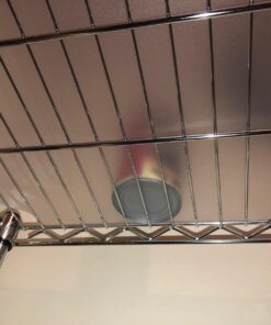 BRIAN & DANY Wire Shelf Liner 14" X 30", Heavy Duty Shelf Liners for Wire Shelving, Waterproof Protector Mats, Set of 5, Transparent 14"x 30"x5 32 71jcZiqp3QL 1