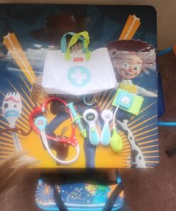 Fisher-Price Preschool Pretend Play Medical Kit 7-Piece Doctor Bag Dress Up Toys for Kids Ages 3+ Years Standard Packaging 21 71jdJUolJYL