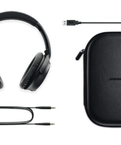 Bose QuietComfort 35 II Wireless Bluetooth Headphones, Noise-Cancelling, with Alexa Voice Control - Black 29 71jeeY9g9KL