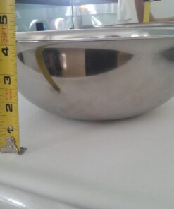 Vollrath 5-Quart Economy Mixing Bowl, Stainless Steel (47935) 15 71jesn5L2BL