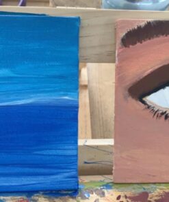 Acrylic Paint Set for Adults and Kids - 12 Pack of 12mL Paints with 3 Art Brushes, Non-Toxic Craft Paint, Halloween Pumpkin Painting Kit - Canvas, Ceramic, Rock Paint - Art Supplies 0.4 Fl Oz (Pack of 12) 45 71jevbzZRBL