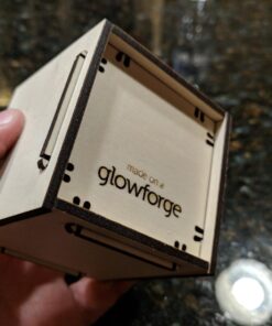 Glowforge Plus Laser Cutter - Create 10x Faster in Wood, Acrylic, Leather... Even Chocolate. Print Jewelry, Signs, Furniture - Anything You Imagine. Free Software Works with Mac, PC, Tablet, & More. 73 71jgoHuNR L
