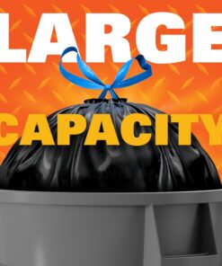 Hefty Strong Large Trash Bags, 30 Gallon, 74 Count 74 Count (Pack of 1) 23 71jgvgUrobL