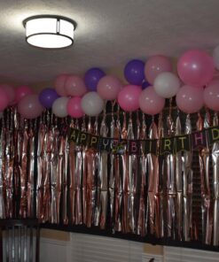 Shaped Ribbon Banner 'Happy Birthday', One Size. 5 71jh3tJTv1L