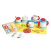 Melissa & Doug 20-Piece Steep and Serve Wooden Tea Set - Play Food and Kitchen Accessories | Play Tea Set, Pretend Play Tea Set Toy For Kids Ages 3+