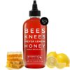 Bees Knees Meyer Lemon Honey, 12.5 oz, Pure Honey with Citrus, Gluten Free, Paleo Friendly Wildflower Natural Honey for Tea, Cooking, Food Gifts, Unique Gifts 38 71jhxGfZ6hL
