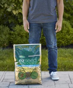 Scotts EZ Seed Patch & Repair Sun and Shade Mulch, Grass Seed, Fertilizer Combination for Bare Spots and Repair, 20 lb 20 lb. 1 Pack 35 71jihVsPSnL 1